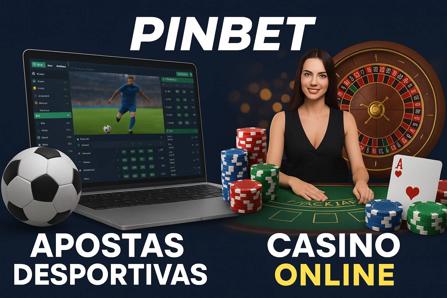 Apostas esportivas no cassino online PINBET