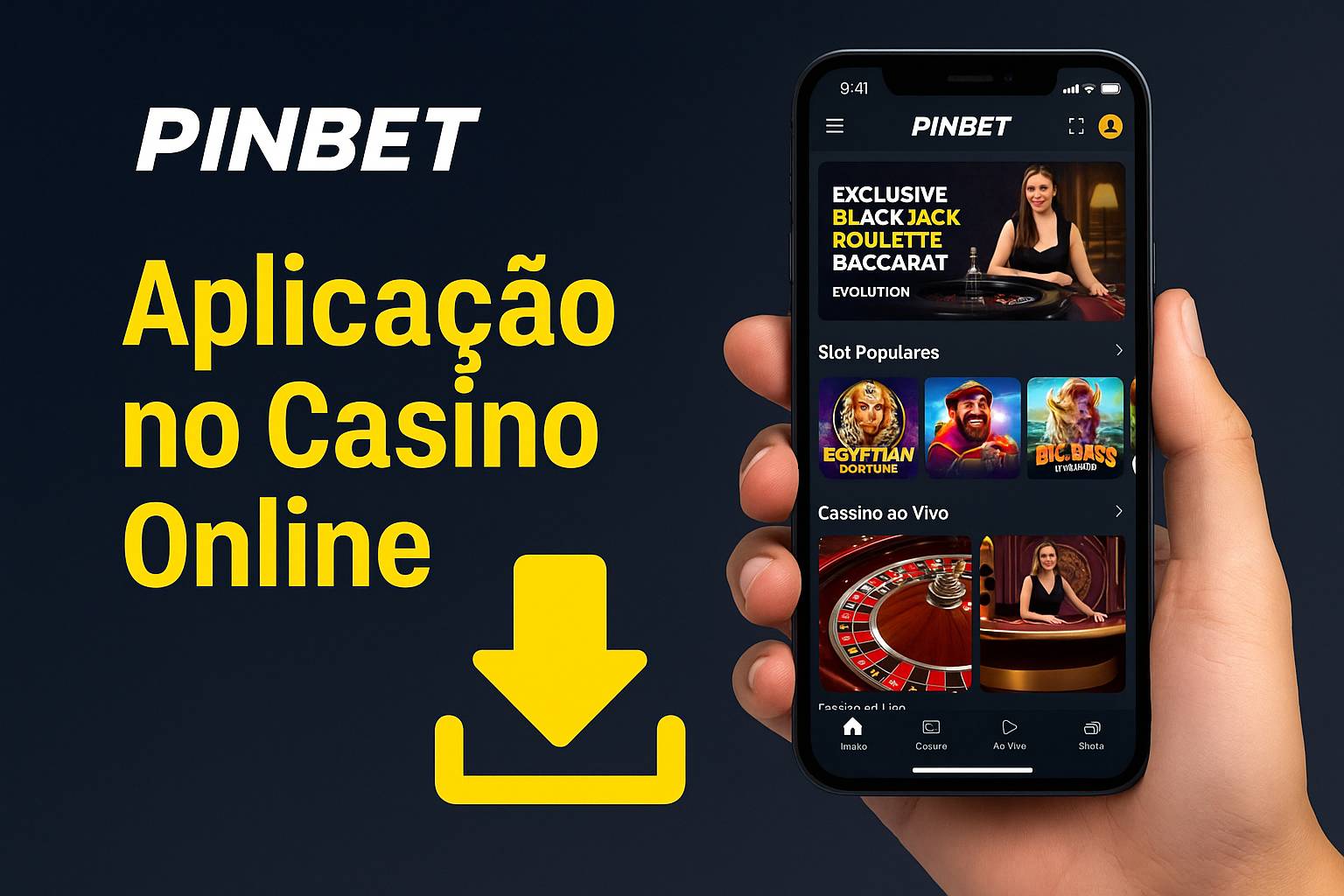 Login no Cassino PINBET